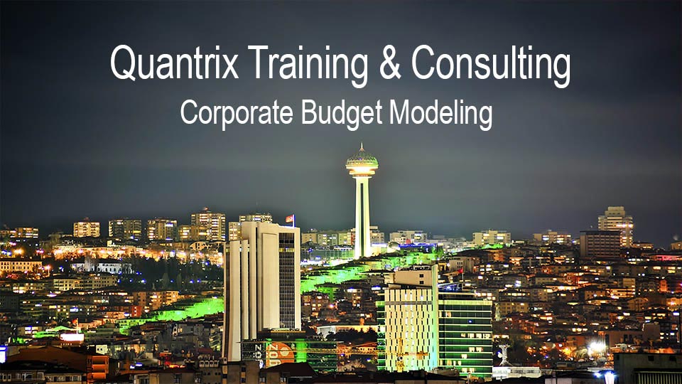 Quantrix for Corporate Budget